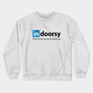 Indoorsy Social Distancing Crewneck Sweatshirt